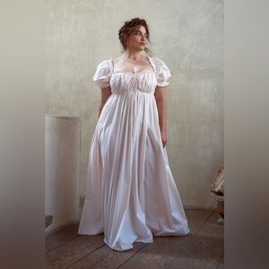 The Lickety Split Seashell Gown Selkie 1X